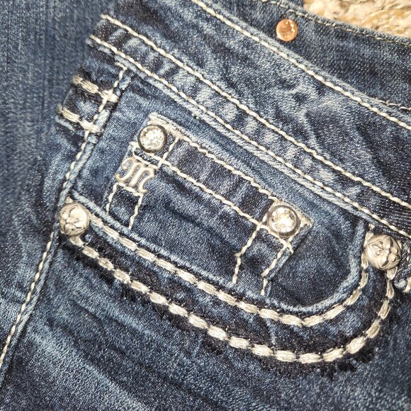 Miss Me Signature Rise Bootcut Jeans – Size 29 – Style MW540684 - Picture 8 of 16